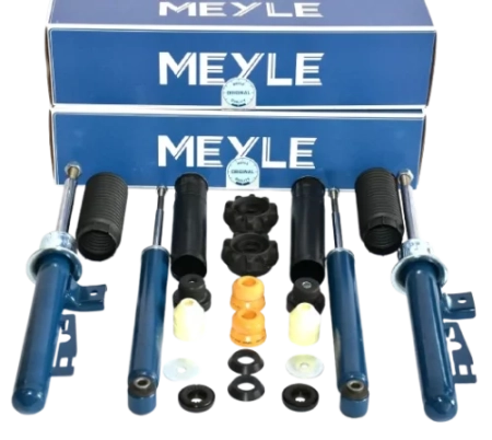 Sada tlumičů, uložení tlumiče, dorazů a prachovek přední + zadní SMART FORTWO 451