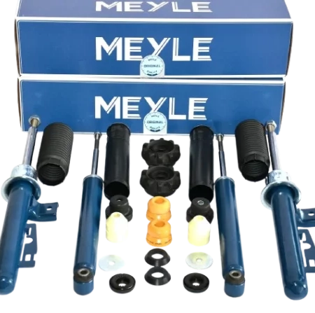 Sada tlumičů, uložení tlumiče, dorazů a prachovek přední + zadní SMART FORTWO 451