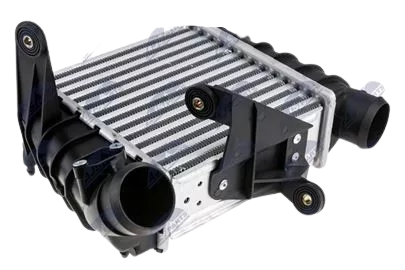 Intercooler, chladič plnicího vzduchu VW FOX (5Z1) 05-, POLO (9N) 01-09, SKODA IBIZA (6L) 02-08, PRAKTIK 07-15, SEAT CORDOBA (6L) 02-09