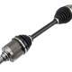 Hnací hřídel, poloos přední levá MITSUBISHI OUTLANDER II 2.0 4WD,2.4 4WD 06-12, OUTLANDER III 2.0 2WD,4WD,2.4 4WD 12-22, PEUGEOT 4007 2.4 07-13, CITROEN C-CROSSER 2.4 08-12 ATM