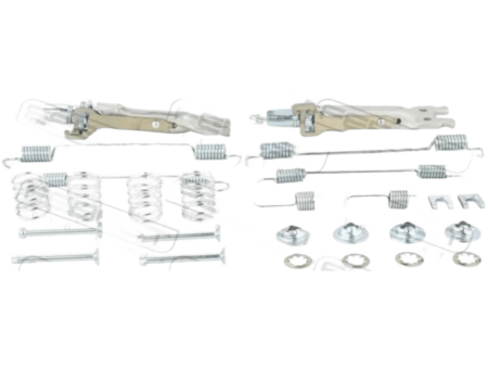 Sada příslušenství čelistí parkovací brzdy Citroen, Peugeot, Nissan, Renault, Dacia