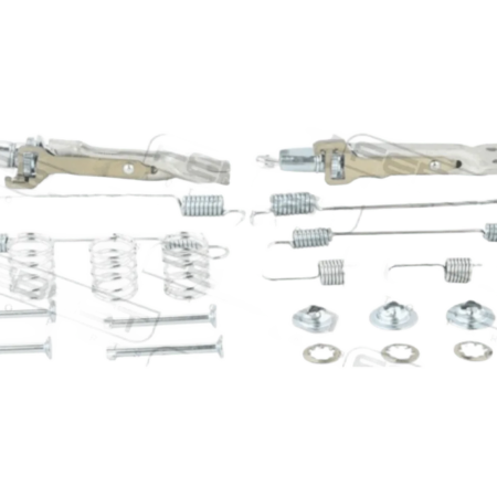 Sada příslušenství čelistí parkovací brzdy Citroen, Peugeot, Nissan, Renault, Dacia